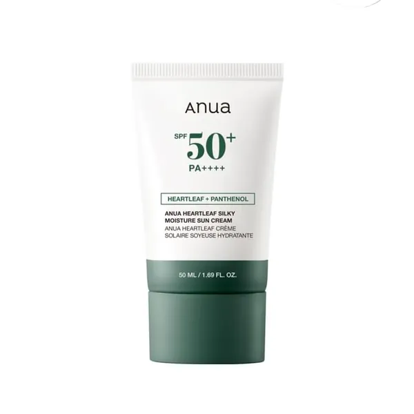 Anua Heartleaf Silky Moisture Sun Cream