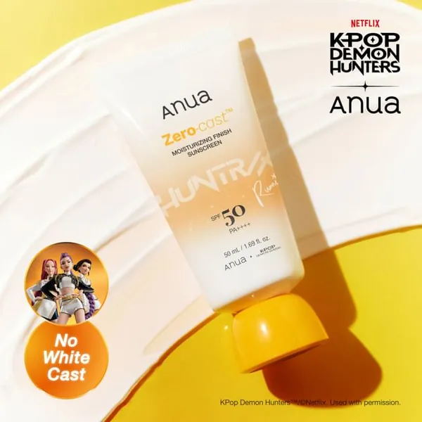 Anua Kpop Demon Hunters Zero-Cast Moisturizing Finish Sunscreen