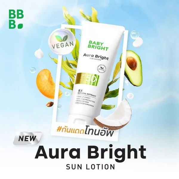 Baby Bright Aura Bright Sun Lotion SPF 50+ PA+++