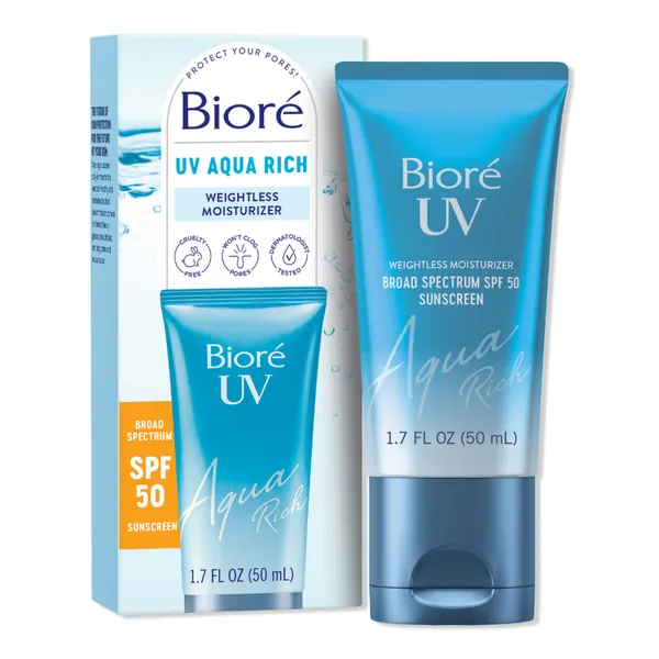 Bioré UV Aqua Rich Daily Hydrating Facial Moisturizer SPF 50
