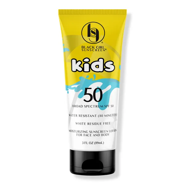 Black Girl Sunscreen Kids Moisturizing Broad Spectrum SPF 50