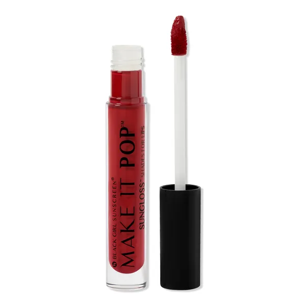Black Girl Sunscreen Make It Pop Sungloss Shades for Lips SPF 50