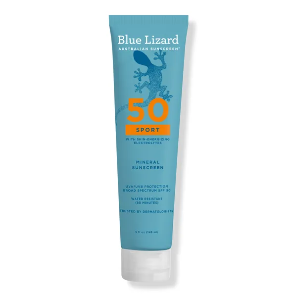BLUE LIZARD AUSTRALIAN SUNSCREEN Sport Mineral SPF 50 Lotion
