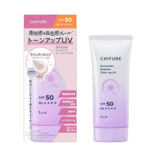 CHIFURE Sunscreen Essence Tone Up UV SPF 50 PA++++
