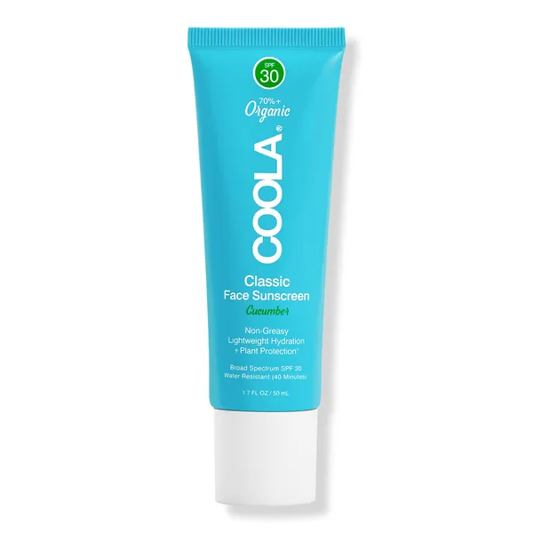 COOLA Classic Face Organic Sunscreen Lotion SPF 30 - Cucumber