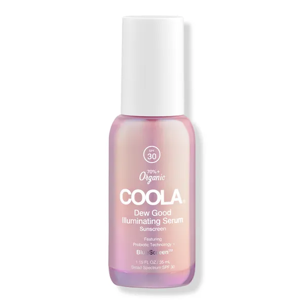 COOLA Dew Good Illuminating Serum Sunscreen with Probiotic Technology SPF 30