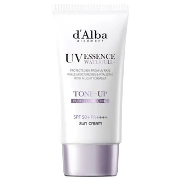 d'Alba Waterful Tone Up Sun Cream / SPF50+ / PA++++ / Purple / 50ml