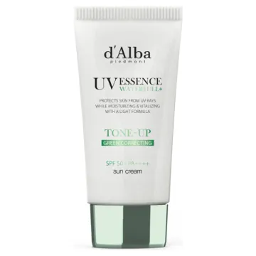 d'Alba Waterful Tone Up Sun Cream / SPF50+ / PA++++ / Green / 50mL / Dry on the Surface, Moist Inside Texture
