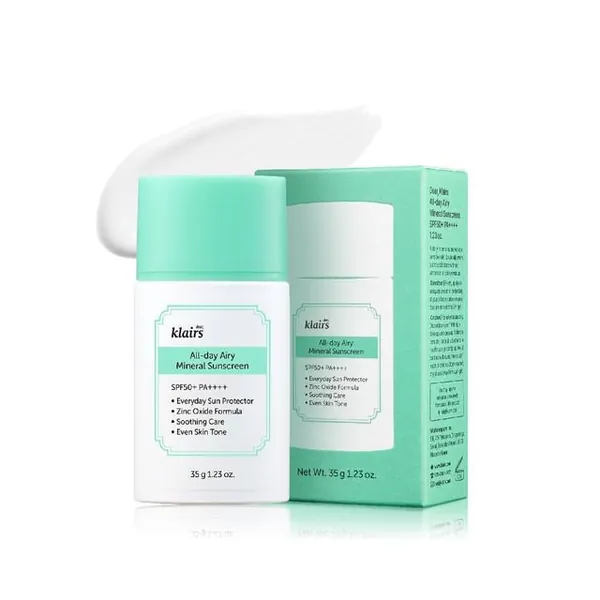 Dear, Klairs All-day Airy Mineral Sunscreen