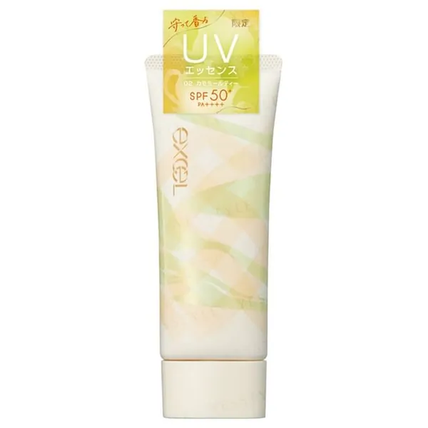 EXCEL Protective UV Essence SPF 50+ PA++++ Chamomile Tea