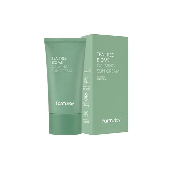 Farmstay Tea Tree Biome Calming Sun Cream