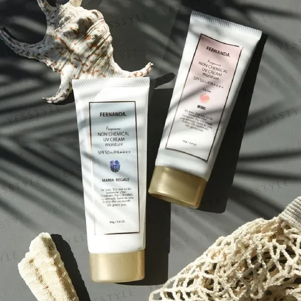 Fernanda Fragrance Non Chemical UV Cream Moisture SPF 50+ PA++++