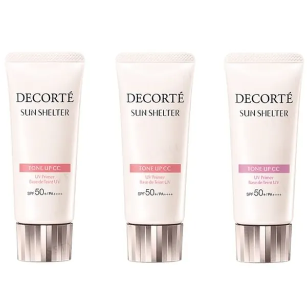 Kose DECORTE Sun Shelter Tone Up CC SPF 50+ PA++++