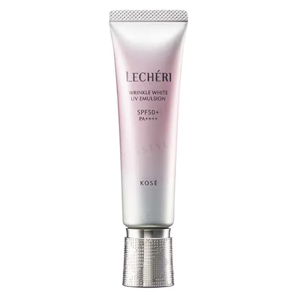 Kose Lecheri Wrinkle White UV Emulsion SPF 50+ PA++++