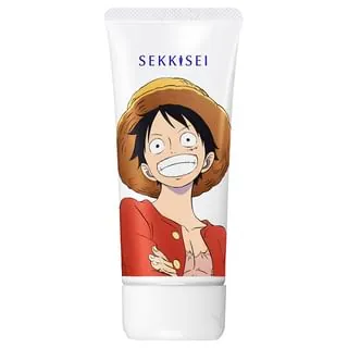 Kose One Piece Monkey D. Luffy Sekkisei Skincare UV Defense Essence Gel SPF 50+ PA++++