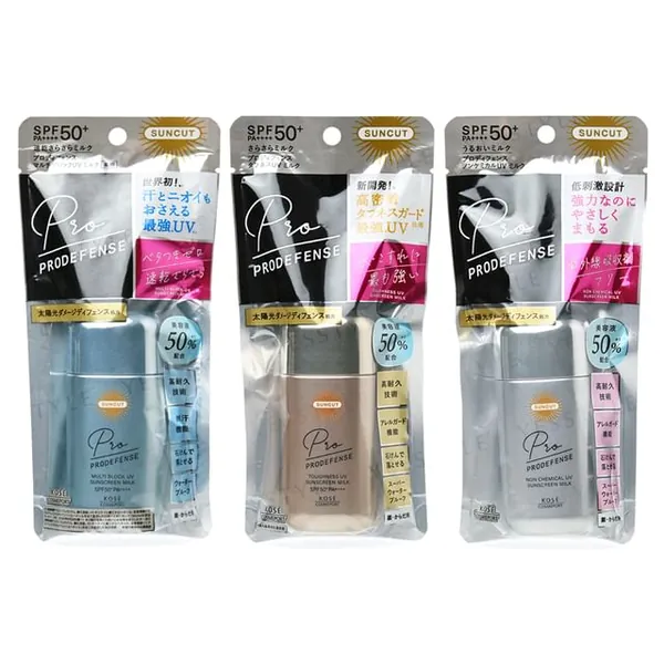 Kose Suncut Prodefense UV Sunscreen Milk SPF 50+ PA++++