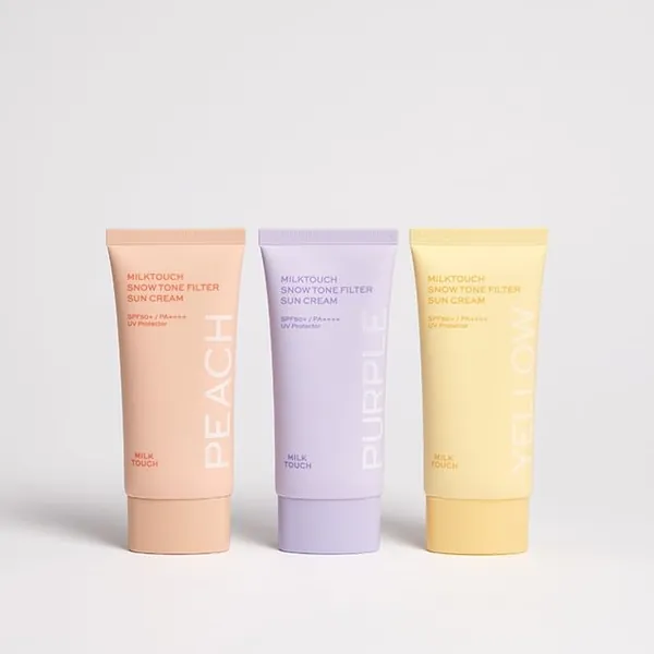 Milk Touch Snow Tone Filter Sun Cream - 3 Colors