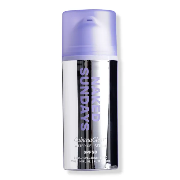 Naked Sundays CabanaClear Water Gel Serum Sunscreen SPF 50