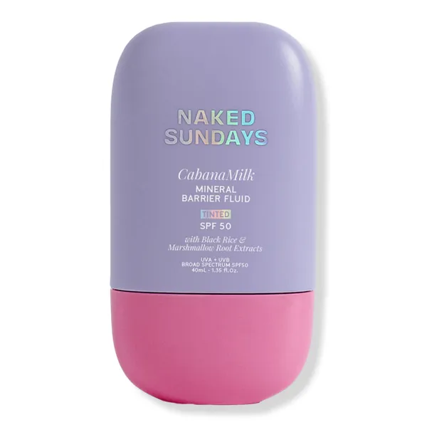 Naked Sundays CabanaMilk Mineral Barrier Fluid SPF 50