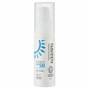 NAVEEN Mineral Sunscreen SPF50 / SPF50 / PA++++ / 30ml