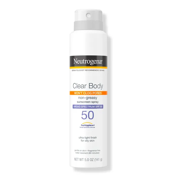Neutrogena Clear Body SPF 50 Sunscreen Spray