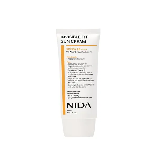 NIDA Invisible Fit Sun Cream