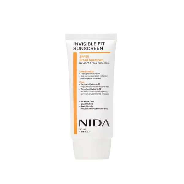 NIDA Invisible Fit Sunscreen OTC Version