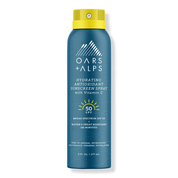 Oars + Alps Hydrating Antioxidant SPF 50 Spray