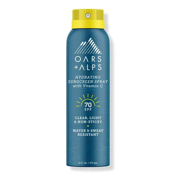 Oars + Alps Hydrating Antioxidant SPF 70 Spray