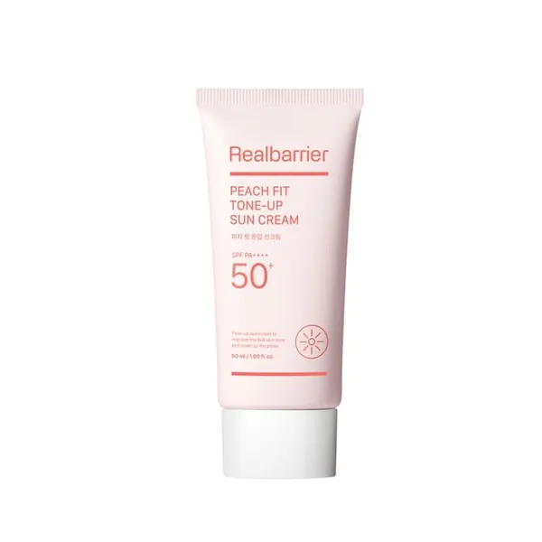 Realbarrier Peach Fit Tone-Up Sun Cream