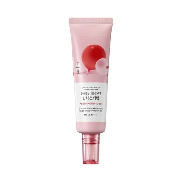 ROUND LAB Camellia Deep Collagen Firming Sun Serum