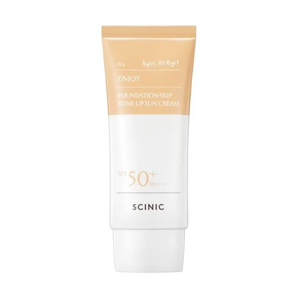SCINIC Enjoy Foundation-Skip Tone Up Sun Cream