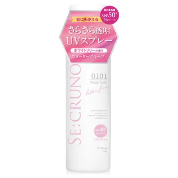 SE:CRUNO UV Spray Vita Leafshi 0101 / SPF50+ / PA++++ / 60g / White Lily & Savon