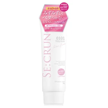 SE:CRUNO UV Smooth Cream Vita Leafshi 0101 / SPF50+ / PA++++ / 70g / White Lily & Savon