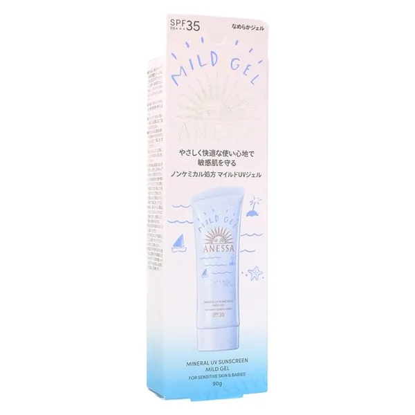 Shiseido Anessa Mineral UV Sunscreen Mild Gel SPF 35 PA+++