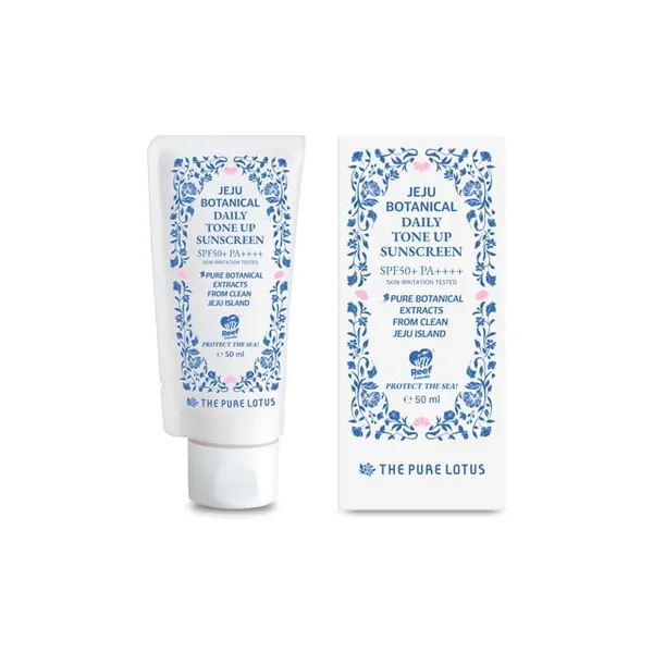 THE PURE LOTUS Jeju Botanical Daily Tone Up Sunscreen