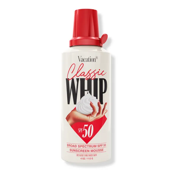 Vacation Classic Whip SPF 50 Sunscreen Mousse