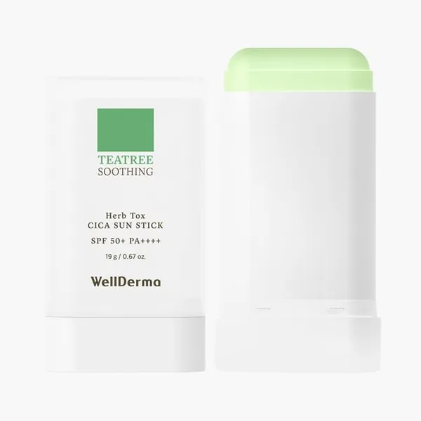 WellDerma Teatree Herb Tox Cica Sun Stick