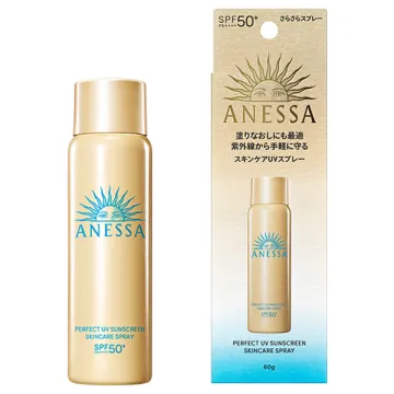 ANESSA Perfect UV Skincare Spray NA / SPF50+ / PA++++ / 60g / Light & Dry / Fruity Floral Scent