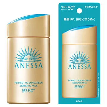 ANESSA Perfect UV Skincare Milk NA / SPF50+ / PA++++ / 60mL / Light & Dry / Fruity Floral Scent