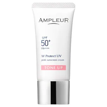 AMPLEUR W Protect UV Tone Up P / SPF50+ / PA++++ / 30g / Smooth Cream Type that Melts into Skin / White Floral