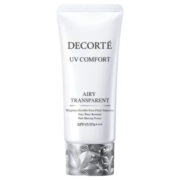 COSME DECORTE UV Comfort Airy Transparent / SPF45 / PA+++ / 30mL / Aromatic Green Tea Scent