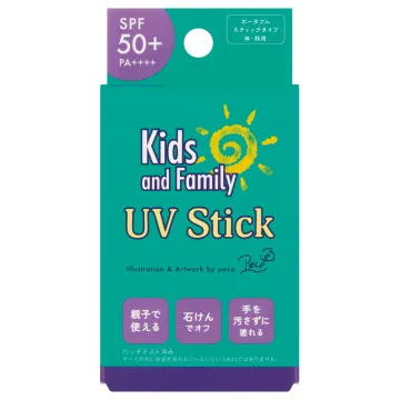 KOJI UV Stick peco Design / SPF50+ / PA++++ / 15g / Light/Dry / Fragrance-Free