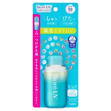 Biore Biore UV Aqua Rich Aqua Protect Mist / SPF50 / PA++++ / Refill / 60ml / Fresh Citrus Scent