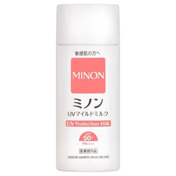 MINON MINON UV Mild Milk / SPF50+ / PA++++ / 80ml / Fragrance-Free