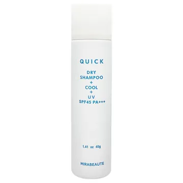 Mira Beauté Quick Cool Dry Shampoo & UV Spray N / SPF45 / PA+++ / 40g / Light/Dry / Fragrance-Free