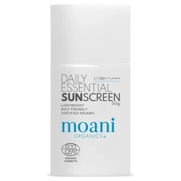 Moani Organics Daily Essential Sunscreen / SPF50+ / PA++++ / 50g