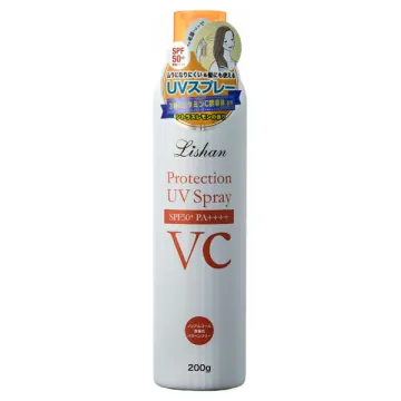 Lishan UV Protection Spray VC / SPF50+ / PA++++ / 200g / Citrus Lemon Scent